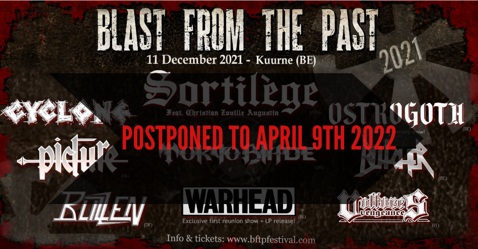 Blast From The Past Postponed affiche
