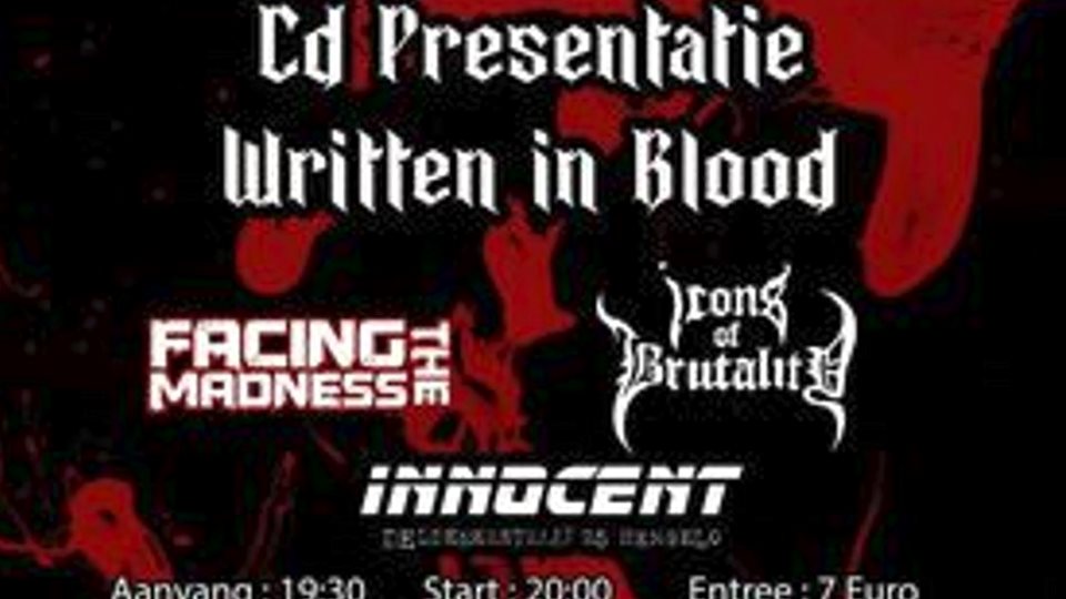 Written In Blood Innocent 2022