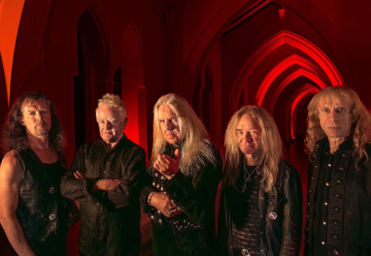 Nieuw SAXON Album Hell Fire And Damnation Uit Op 19 Januari 2024   Eaw01112f1 Press Photo Photographer Ned Wakeman 