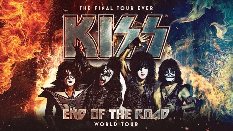 Kiss End Of The Road World Tour affiche 2022