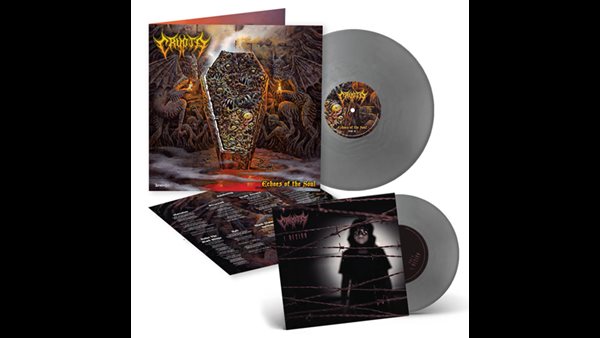 Crypta Back From The Crypt Edition (Incl. Echoes Of The Soul:“I Resign” 1 LP Gatefold SILVER + 7 Inch Bonus LP SILVER)