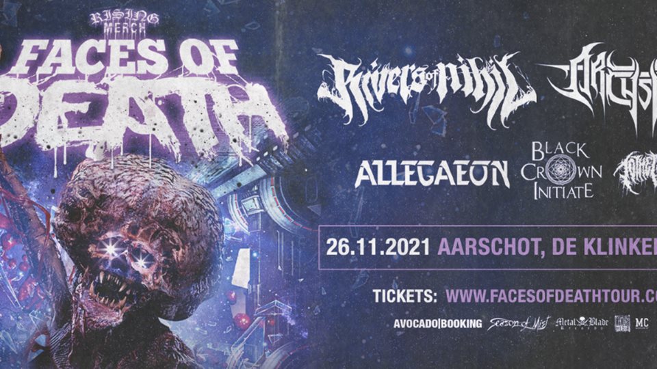 Rising Merch Faces Of Death De Klinker affiche 2022