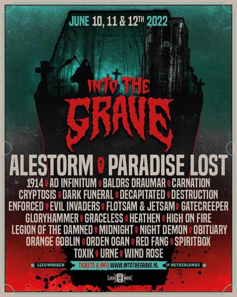 Into The Grave Affiche 2022