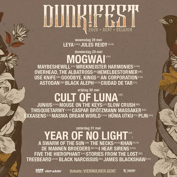 Dunk!Fest Line Up 2025
