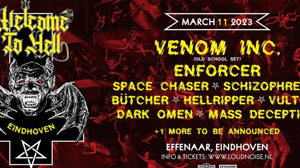 Welcome To Hell Festival Effenaar 2023
