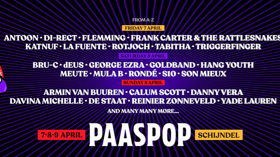 Paaspop Schijndel 2023