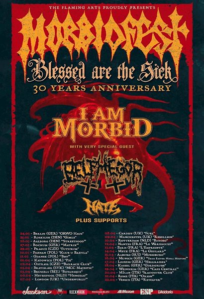 Belphegor Blessed Are The Sick Affiche 2022