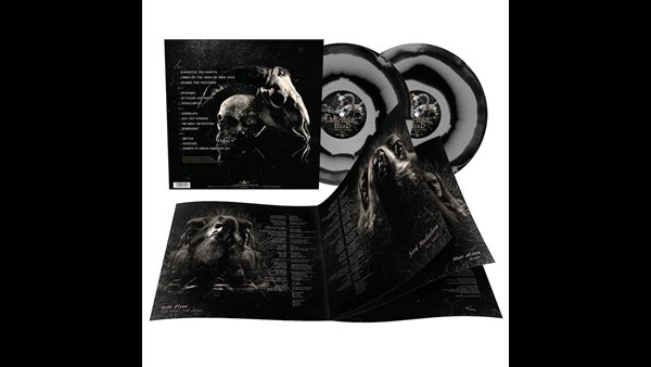 Exclusieve Nuclear Blast Silver & Black Corona Swirl Vinyl