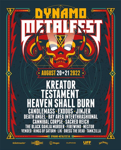 Dynamo Metalfest affiche 2022