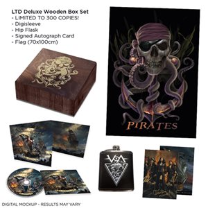 Visions Of Atlantis Pirates Deluxe Wooden Box