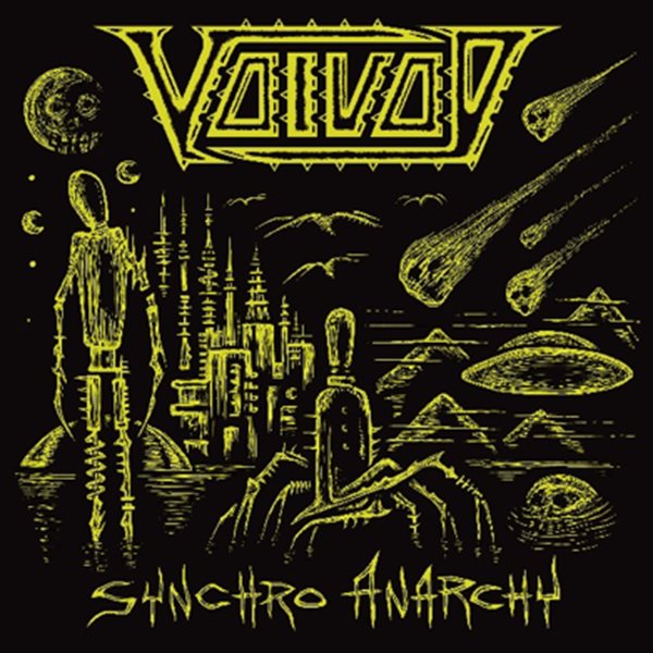 Synchro Anarchy cover - artwork by Michel “Away” Langevin